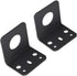 2 Pcs L-Bracket 1255 3/4 Hole Thick Steel Mobile Antennas Brackets for UHF VHF Coax NMO Antenna Mounts Cable Mobile Antennas (Black)...
