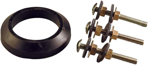 Danco Perfect Match, Inc. 88913 Tank to Bowl Repair Kit, for Use with Mansfield Het Toilets, Galvanized Steel, White...