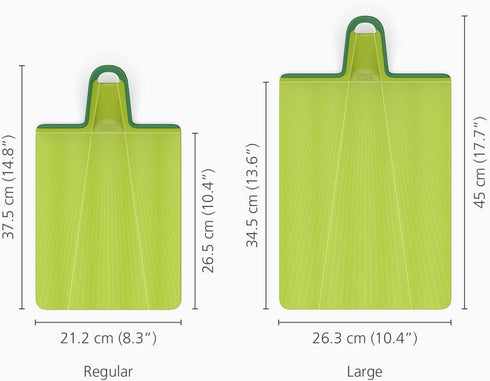 Joseph Joseph Chop2Pot Plus Folding Chopping Board (Regular) - Green Medium...