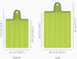 Joseph Joseph Chop2Pot Plus Folding Chopping Board (Regular) - Green Medium...