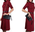 Covelin Women's Wristlet Clutch Handbag Qaulity Leather Envelope Evening Shoulder Bags...