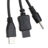 10 in 1 USB Multi Charger USB Cables for Mobile Phones USB Charging Cord 20CM/7.87in Universal USB to Multi Plug Cell Phone Charger Cable for Smar...