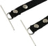 4pcs Black Tape Thong for Tool Belts, Polyester Electrical Tape Chain Strap, Electrical Contractor Tool Belt for Pouch Bag...