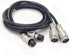 3.28 ft GX16 4 Pin Male to Female Head Aviation Cordset, GX16 4Pins Female to Male Connector Electrical Cable Panel Mount Circular Metal Aviation ...