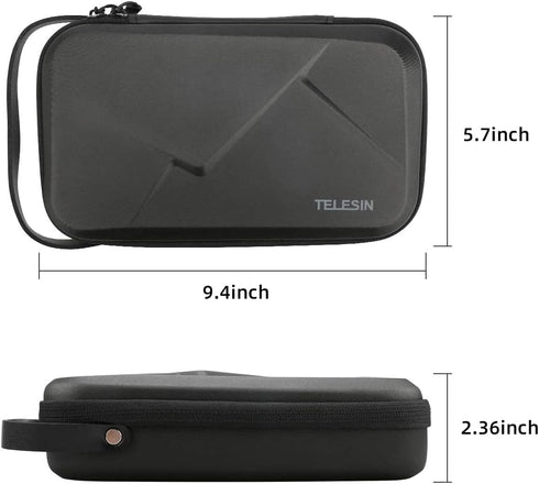 AFAITH Upgrade Carry Bag for Go Pro Cameras - Portable, Waterproof, DIY Adjustable Space Case for GoPro Hero 12 11 10 9 8 7 MAX, DJI Osmo Action 4...
