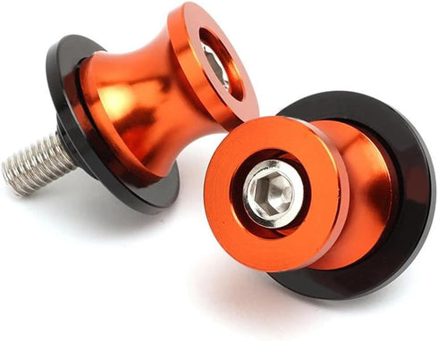 Universal DUKE Spools M10 *1.25 + M10*1.5-2pcs 10mm Swing arm Sliders Spools for Duke 125 200 390 RC125 RC390 FZR 1000/600R/400 Z750 ER-6F ER-6N V...