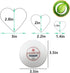 Kanntie 3 Pieces Heart Cookie Cutter Set - Premium Stainless Steel...