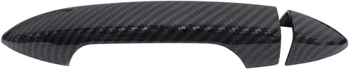 NewYall Front Rear Carbon Fiber Exterior Door Handle Covers for Honda Accord 2013-2017 Pilot 2016-2022 Ridgeline 2017-2022 Outer Outsied Left Driv...