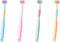 1Pc Random Color Three-Sided Soft Hair Toothbrush, Effective Wrap-Around Design, Deeply and Thoroughly to Clean Teeth and Gums, Manual Toothbrushe...
