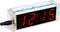 Digital Clock Electronic Kit DIY Parts Component Set Electronical Clock Welding Making Experiment Kit (Red)...