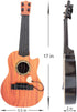 Kids Ukulele Toy Guitar 4 String,17 inch Mini Guitar Children Musical Instruments Educational Kids Toy Guitar for Toddler Beginners Learning Toy f...