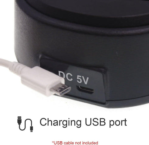 Inrico Desktop Charger Dock Charger for Inrico B01 B02 Anysecu B01 B02 Wireless Blutooth Microphone for Android iOS Radio Mobile...