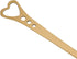 2Pcs Coffee Dessert Spoon, Heart Shaped Design Metal Stirring Spoon for Tea Dessert Drinks Ice Cream (Gold)...