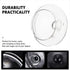 UPKOCH Tea Steeper Tea Steeper 4 Pack Glass Teapot Lid Replacement Teapot Strainer Covers Tea Filters Lids Tea Steepers Covers Teapot Spare Part G...