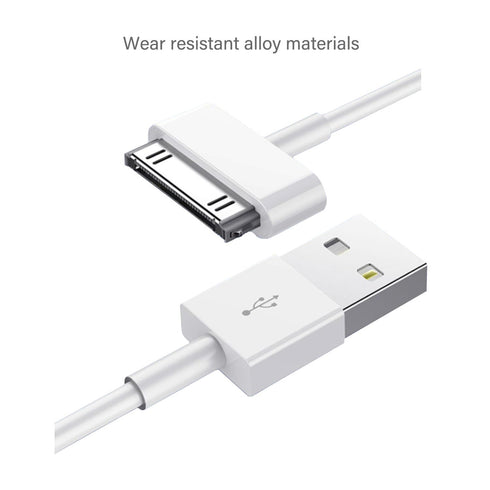 Cable Compatible with Charger iPhone 4/4S/3G/3GS,Old iPad 1 2 3,iPod Touch 4 3 2 1 Nano, iPod Classic 3 2 1,(3.3 Feet,White)......
