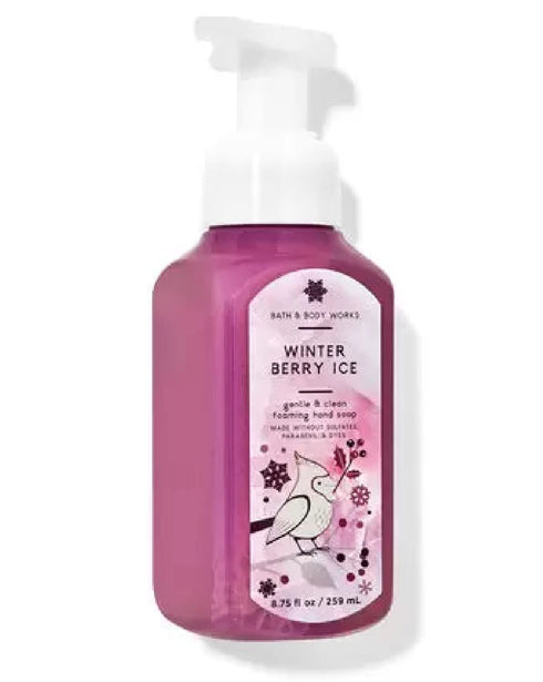 Bath & Body Works Gentle Foaming Hand Soap Winter Berry Ice 8.75oz...