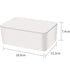DEF Wipes Dispenser, Polypropylene Baby Wipes Case Sealed Keeps Wet Tissue Fresh Flushable Case Holders Easy Open and Close Non-Slip for Desk Offi...