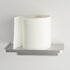 Acrylic Floating Wall Shelves - Small Stick-on Wall Mounted Phone Shelf Holder Wipes Rack Smart Speaker Shelf for Bathroom,Kitchen,Toilet,Bedroom,...