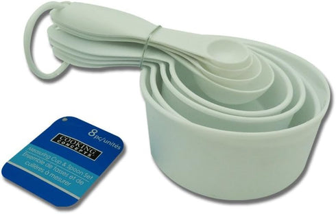 Measuring Cup & Spoon 8 Pieces Set...