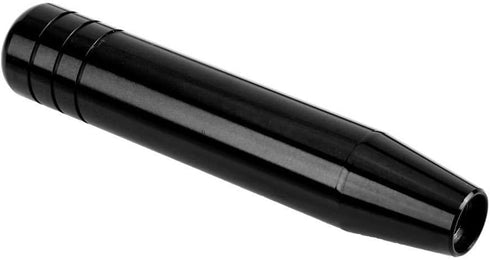 Acouto Gear Shift Knob Manual 18cm/7.1in Universal Car Manual Gear Shift Knob Handle Shifter Lever Aluminum Alloy Gear Stick Shift Lever Head(Blac...