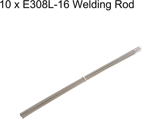 E308L-16 Welding Rod 0.04" x 9" 308 Stainless Steel Welding Rod A102 Electrodes Solder for Welding Stainless Steel Galvanized Steel 0.07 Lb...