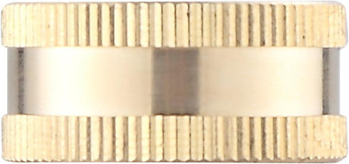 Brass Garden Hose End Cap 3/4" GHT Female Fitting Repair Cap (10-Pack)...