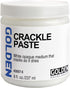 Crackle Paste by GOLDEN, 8 fl. oz. Jar, Professional Acrylic Paste Medium, Opaque...