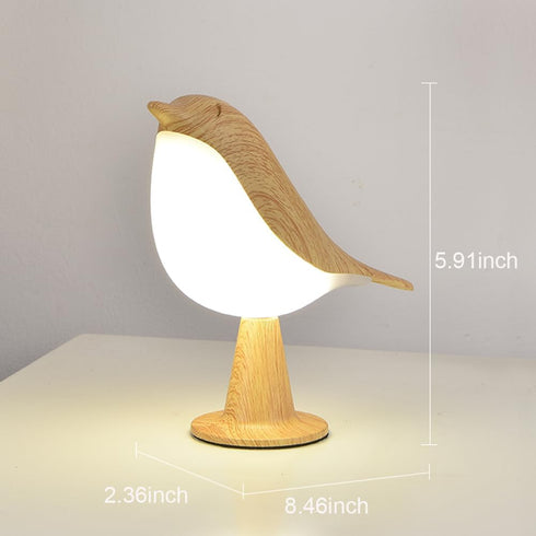 protable Hummingbird Cordless Table lamp Touch Night Light with 3 Dimmer Level Brightness Nightstand Lamps...