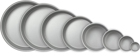 PME Professional Aluminum Baking Pan Round 4 x 4...
