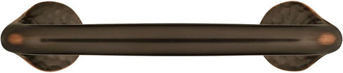 Hickory Hardware 1 Pack Solid Core Kitchen Cabinet Pulls, Luxury Cabinet Handles, Hardware for Doors & Drawers, 3-3/4 Inch (96mm) Hole Center, Oil...