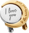 I Love You To The Moon And Back Cufflinks , Stainless Steel Cufflinks Gift...
