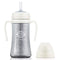 GROSMIMI Spill Proof no Spill Magic Sippy Cup with Straw with Handle for Baby and Toddlers, Customizable, PPSU, BPA Free 10 oz (White)...