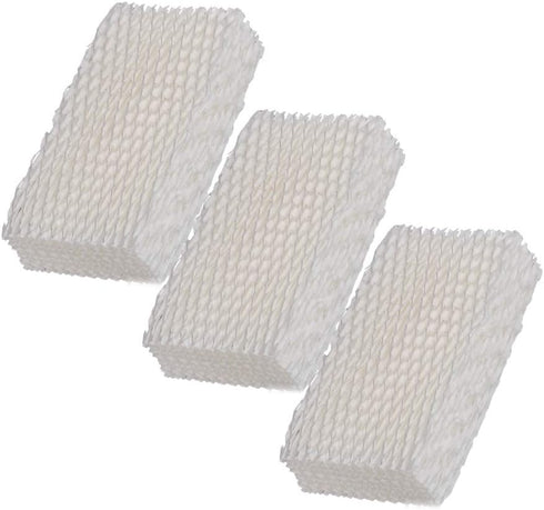 SaferCCTV WF813 Humidifier Filters, Replacement Humidifier Wick Filters Compatible with ReliOn WF813 HC832, DH-830 / DH830 Series Cool Moisture Humidifier (3pc)