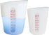 ZUYEE Silicone Measuring Cups (2 Cup + 1 Cup) Flexible Measure Melting Cups for Epoxy Resin Butter, Chocolate Squeeze Pour Baking Cup Dishwasher S...