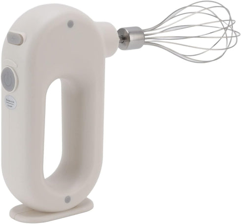 Electric Hand Mixer Elliptical Frother Eggbeater Automatic Foam Maker Double Stick Beer Frother for Household, Wynboop Mini Household Cordless Ele...