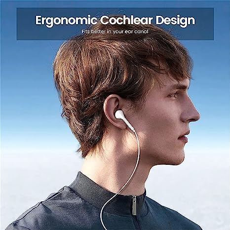 Wired Headphones with USB C (Type C) Connector, Built-in Microphone & Volume Control Music, Phone Calls, and Volume. Compatible with phone/iPad/iP...
