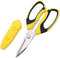 Heavy Duty Scissors 8'',Multipurpose Scissors, Sharp stainless steel blades with precision serration with Protective Case for Leather, Carpet, Car...