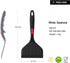 Silicone Wide Turner/Spatula Kitchen Spatulas Nonstick Cookware for Cooking & Serving Heat-Resistant BPA Free Cooking Utensils...