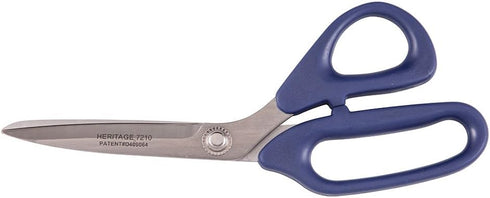 Klein Tools 7210 Scissors, Bent Trimmer with Plastic Handle for Right-Hand or Left-Hand Use, Cuts Fabrics, Paper, Plastics, More, 8-1/4-Inch...