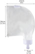 Pool Cleaner Bags Compatible with Polaris 280/480 Pool Vacuum Cleaner or Filter Parts,All Purpose Pool Debris Replacement Bag with Zipper-3 Pack...