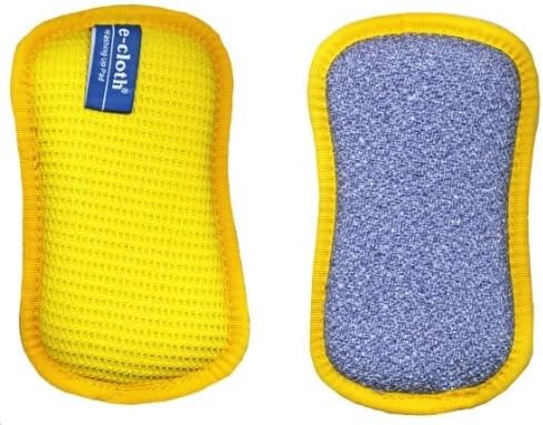 E-Cloth Washing Up Pad 3 Pack Kitchen Sponge Scour Scrubber Microfiber...