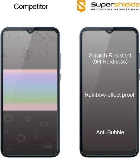 Supershieldz (3 Pack) Designed for Motorola Moto G Play (2021) Tempered Glass Screen Protector, Anti Scratch, Bubble Free...