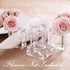 Deco-Mate Acrylic Napkin Rings Bud Vase Flower Holder – Clear - Table Décor, 2-in 1 (Bulk Set) Wholesale (4)...