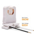 JACKYLED Non-Shunted Turn-Type T8 Lamp Holder UL Socket Tombstone with 10 inches Wires Attached for LED Fluorescent Tube Replacements 18-Pack...