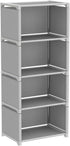 Cube Storage Shelf, Small DIY Bookshelf for Bedroom, Living Room, 5 Layer Closet Organizers for Small Spaces...