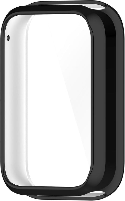 Compatible with Xiaomi Smart Band 8 Pro TPU Protective Case Cover, Smartwatch Protective Case Cover Shell Soft and Durable(Black)...