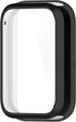 Compatible with Xiaomi Smart Band 8 Pro TPU Protective Case Cover, Smartwatch Protective Case Cover Shell Soft and Durable(Black)...