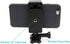 | Universal Smartphone Holder w/GoPro Style Mount Attachment for Any Cell Phone. Connect Your Phone to Any GoPro Mount. Compatible with iPhone, Sa...