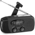 Upgrade Portable Solar Emergency Weather Radio Hand Crank AM/FM NOAA Survival Radios with LED Flashlight 2000mAh Power Bank for Smart Phone for Ho...