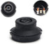 Fielect 2pcs Electric Kettle base Coupler Connector, Temperature Control Tip Top Base Socket Black 220V...